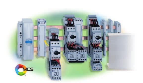 MCS Iso Busbar Module MCS Standard Busbar Modules Busbar Module Device Adapter Plate 1 2 3 MCS Mounting Module 7 4 5 6 8 1 2-Component
