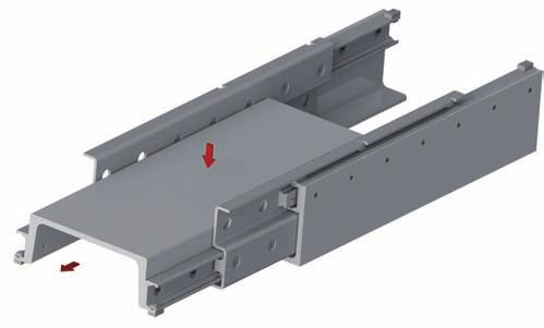 Telescopic Rail Installation instructions In general and for SN, DE, DN, DS, DMS, DRT Fixed element Left side system* Load Structure Movable element Extension direction Movable element Right side