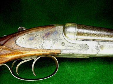 The catalog said: "The engraving is handsome and very appropriate for a gun of this character.
