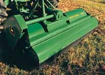 The 25A Flail Mower is perfect if you have lots of medium-duty cutting chores. It provides clean cutting, down to one-half inch, without windrowing...all day long, day after day.