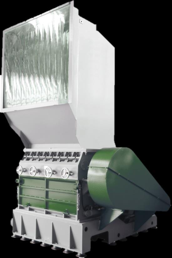 H 80 Series heavy duty granulators The heavy duty granulators of the H 80 series offer a wide array of different rotor designs with widths ranging from 1200mm to 2000mm with a diameter of 800mm.