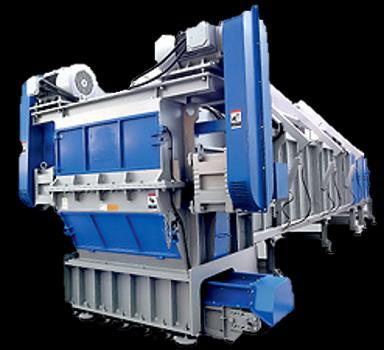 P Series large diameter continuous shredder Reclaimed pipe no problem.