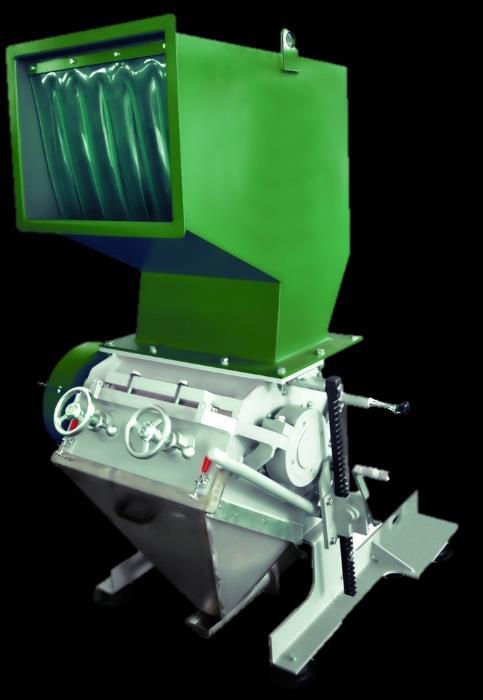 E Series economical granulators Use as a central granulator for in-house recycling.
