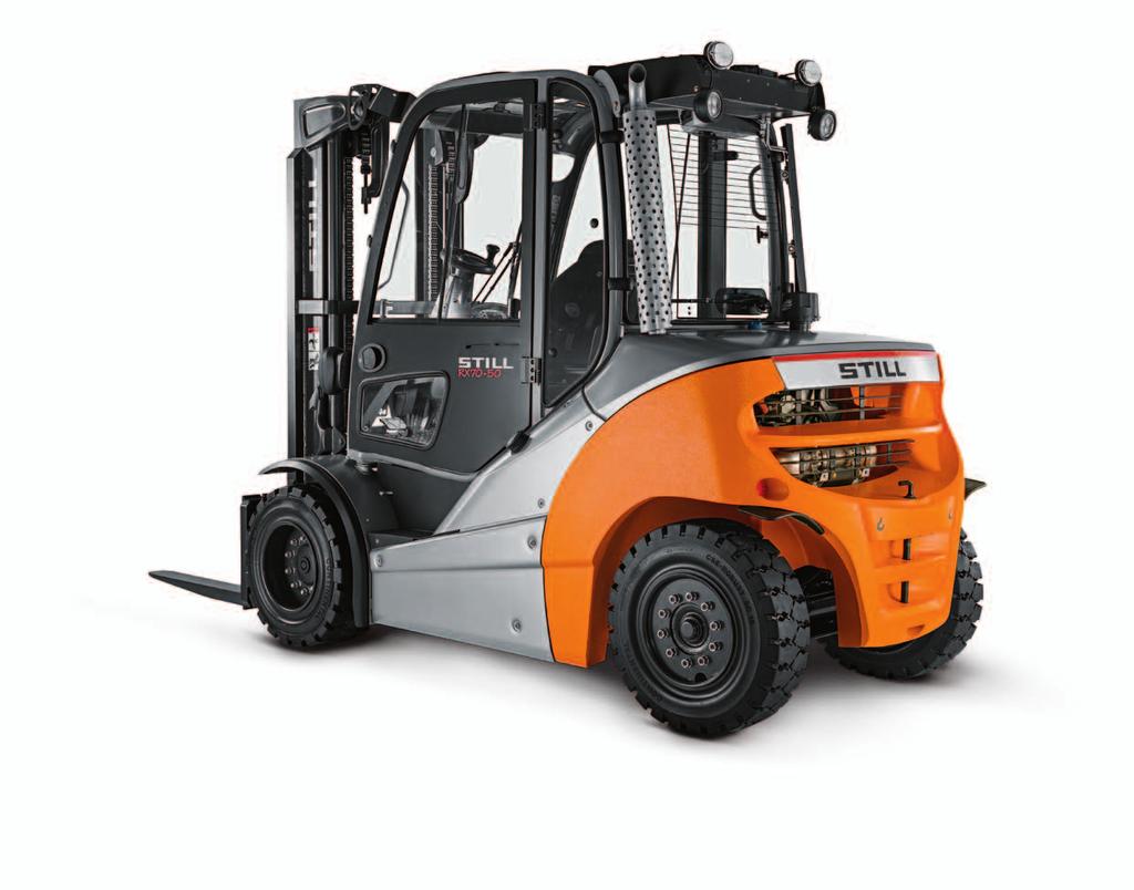 @ RX 70 Technical Data Diesel and LPG forklift
