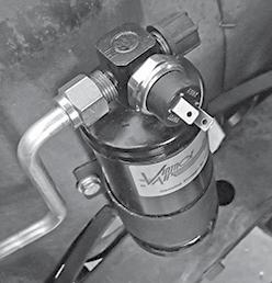 Drier & Binary Switch Installation. Install the drier clamp onto the drier. 2. Lubricate a #6 O-ring as shown in Figure 5, Page 9.
