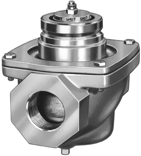 V5055A-F Industrial Gas Valves FEATURES PRODUCT DATA APPLICATION The V5055 Gas Valves are used with the V4055, V406, and V9055 Fluid Power Actuators to control gas flow to commercial and industrial