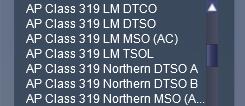 unit. Please note that for the unit number itself, the only number you need to change is the MSO s, as other vehicles in the consist will automatically be numbered correctly.