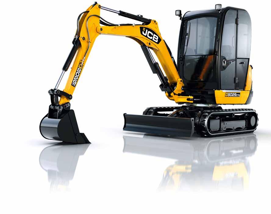Mini but mighty No one knows better than JCB how to build a robust excavator.