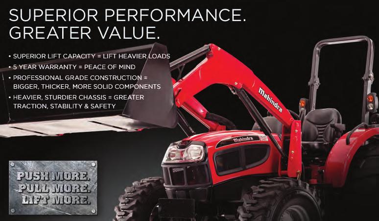 OVERVIEW Mahindra s professional-grade tractors range from 22HP - 83HP and in a full range of configurations: 2WD & 4WD Gear/Shuttle/HST/PST transmissions Open Station and Cabs What makes Mahindra