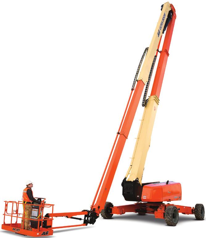 ARTICULATING BOOM LIFTS JLG/1250 AJP GENIE/ZX-135/70 8 foot jib Drive out extendable axles Automatic Platform leveling Telescoping Jib extends from 12-20 feet 4 wheel drive with full time positive