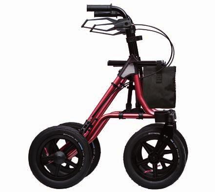 5 Rollators Lightweight rollator with pneumatic tyres. TAiMA XC. >>> Page 8 Lightweight rollator with polyurethane tyres. TAiMA XC PU. >>> Page 9 How to fi nd the right TAiMA model.