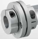 It is also compatible with the servo motor taper shaft by installing a taper adapter.