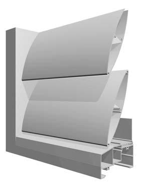 Extruded Louvres Capral s range of extruded louvre blades cater for a variety of