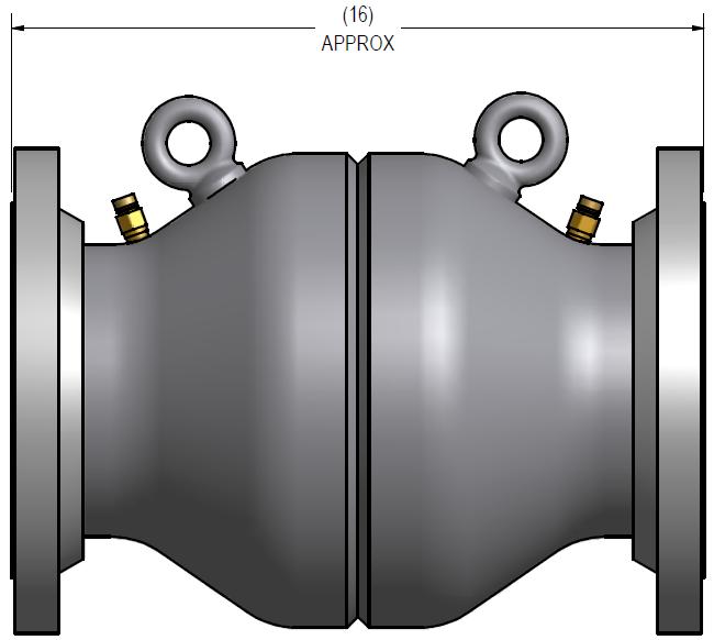 Name: Mesurflo s: 6, 8, 10 & 12 : 250-5300 Type: Automatic Balancing Valve Model: 2547 - Flanged Flow Direction Standard Features: Flanged Connections 25 Increments Differential Operating Pressure 5