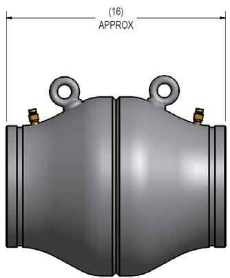 Name: Mesurflo s: 6, 8, 10 & 12 : 250-5300 Type: Automatic Balancing Valve Model: 2548 - Grooved Flow Direction Standard Features: Welded Connections 25 Increments Differential Operating Pressure 5