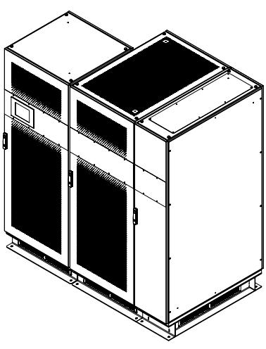 other equipment. The Termination Enclosure has the same depth like the PCS100 AVC-40 enclosure and is mounted on the side of the transformer terminals.