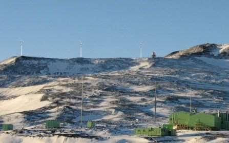 Project experience Ross Island, wind/diesel system, Antarctica Two power