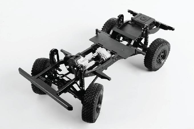 The G2 Chassis features a molded fuel cell that doubles as an electronics storage box plus an