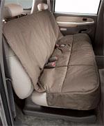 The Upholstery-Grade Seat Cover is available in many recent makes and models of cars.