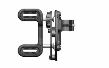 Swing the screw back into position within the clamp recess (Illustration 3).