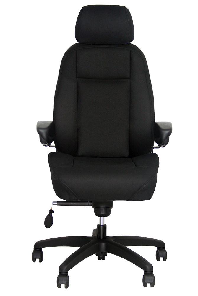 Shown with Deluxe Comfort Headrest option IRON HORSE SEATING 3000 Series 20.00 24.00 18 to 21 (see notes) 22.00 29.00 Notes: 4.