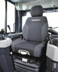 D39EX/PX-24 WORKING ENVIRONMENT Integrated ROPS (ISO 3471) Cab The D39EX/PX-24 has an integrated ROPS (ISO 3471) cab.