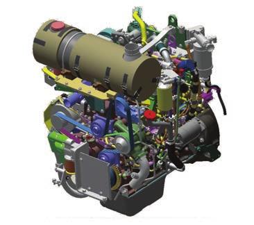 Productivity & Ecology Features Environment-Friendly Engine The Komatsu SAA4D95LE-6 engine is EPA Tier 4 Interim and EU Stage 3B emissions certified and provides exceptional performance while