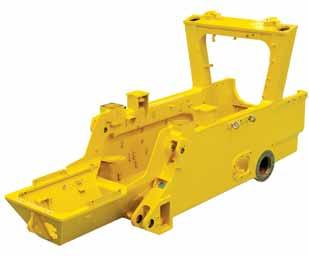 CRAWLER DOZER HIGH RELIABLILITY AND DURABILITY Modular design One of the design goals behind the creation of the was to manufacture a a dozer with low