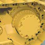 CRAWLER DOZER Engine protection A large, double engine air filter ensures maximum protection for the engine.