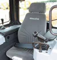 Fully-adjustable air suspension seat The driver s seat and console are amongst the most important components of the driver s equipment.