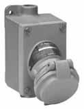 Assemblies Receptacle Only CPS152R GFCI Cover, 5 MA Trip Setting GFS1 Spring Cover Replacement