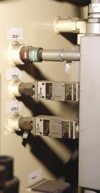 Position sensing switches are often installed to sense the end of the stroke of a cylinder.