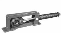 ZST TAKE-UP ASSEMBLIES CENTER PULL HEAVY DUTY SPRING LOADED 5000 Double Set Collar Utilizes ZHT Frame Absorbs Shock Reduces Maintenance Extends System Life Compact - Reliable Specifications.