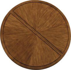 W66 D17 H11 218-704R Round Dining Table (Shown without leaf) Dia.56 H30-704 Round Dining Table Top Dia.