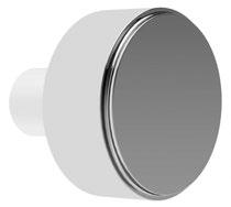 Bathroom coin release, concealed fix P8161T P8161CR Knob Ø: 35mm 3mm; 1 3 /8 5 /16