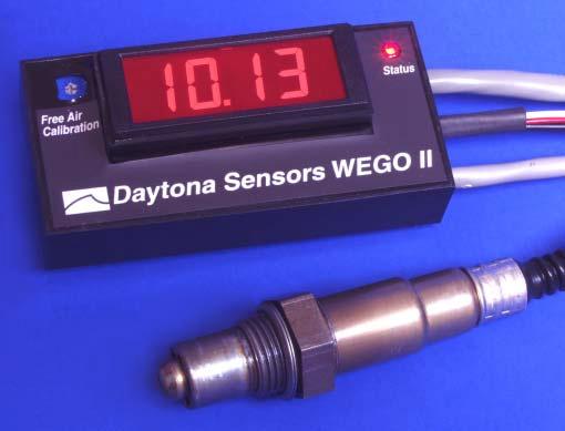 use a scope meter to check the signal before connecting it to the WEGO II. The WEGO Log software is used to set the units and scaling for the analog input.