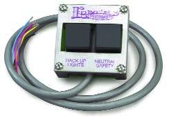 Back-Up & Neutral Safety Relay Relay module connects in line with Lokar Indicator Sending Module.
