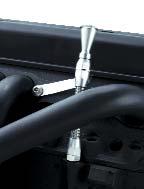 Flexible Engine Dipsticks Flexible engine dipstick designed with machined aluminum handle to coordinate with Lokar s Flexible Transmission Dipstick.