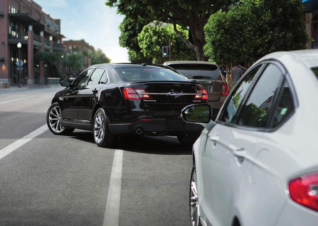 SHOW YOUR STREET CRED. After just one use of its active park assist, 1 you ll never go back to parking Taurus the old-fashioned way.