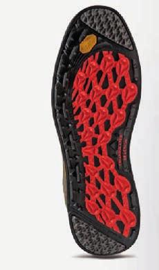 KEY TECHNOLOGIES Vibram Triangulated Traction Co-developed with Vibram, the Vibe s innovative outsole combines Vibram proprietary rubber