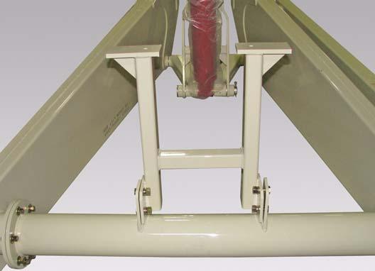 Connect the strap to a second approved lifting device. B-0793 Raise and move the lift arm torque tube to the assembly area.