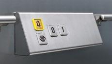 Keypad The keypad features a conventional layout. Each floor is listed separately, ideal for all typs of buildings.