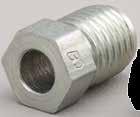 Fittings Male Tube Nuts BrakeQuip See page 13 for assortment kits BQ7005 (metric tube nuts) and BQ7006 (imperial tube nuts).