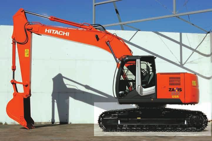 The Power to Perform Productivity Short rear-end swing Multi function monitor Maintenance support Safety measures CRES II cab The ZAXIS-3 series is a new generation of excavators designed to provide