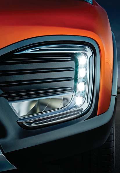 ILS also extends to the iconic C-shaped Sapphire LED DRLs,