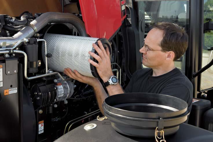 MAINTENANCE air Filters Better filters mean longer life. Case IH filters offer extended change intervals to save you time and money.