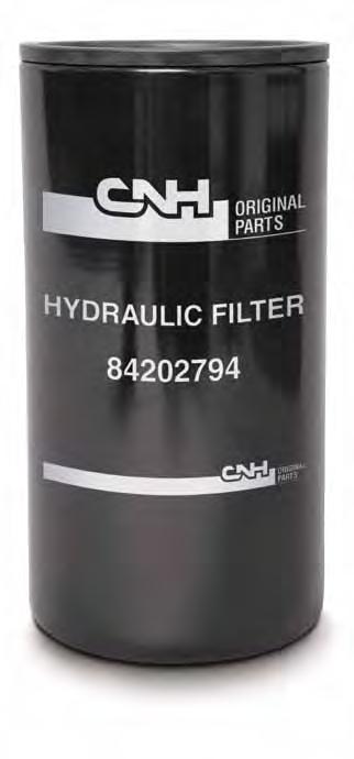 CNH Original Parts fuel filters:» Patented self-venting drain valve on fuel/ water separators» Proprietary media» Higher efficiency without loss of capacity» Better injection protection» Dramatically