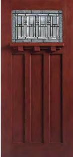 AT A GLANCE AVANTGUARD FIBERGLASS BARRINGTON FIBERGLASS VISTAGRANDE FLUSH-GLAZED FIBERGLASS Exterior Door Collections at a glance 4 Black AvantGuard Walnut Cherry offers a Spanish superior Cedar