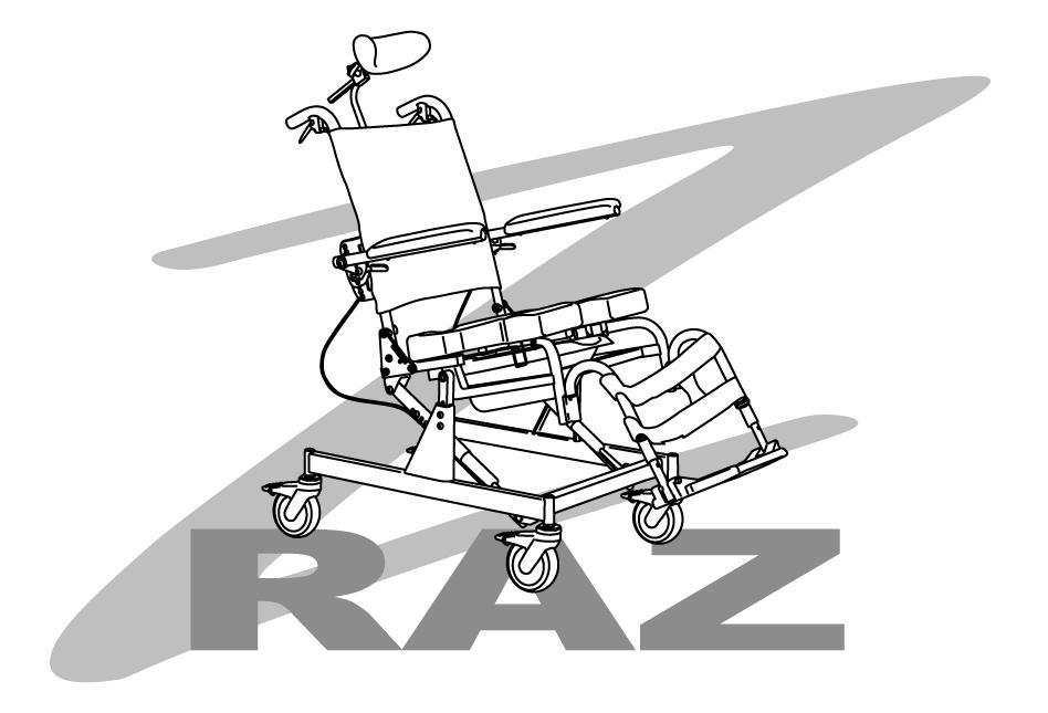 Raz Rehab Shower Chairs AT Model User s Manual A guide to help users