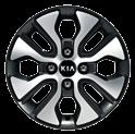 Alloy wheel kit 15 A-type 15 ten-spoke alloy wheel, 5.5J x15, suitable for 175/50 R15 tyres.